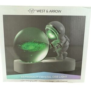 Astronaut LED Sculpture - Green Glow